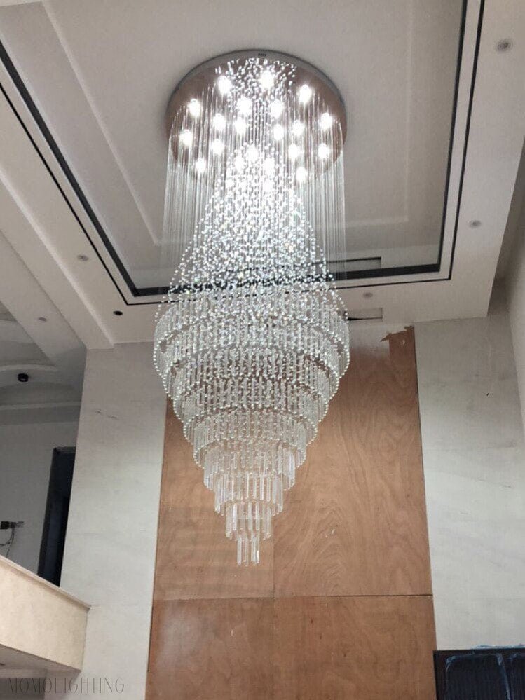 Albert Crystal Foyer & Staircase Chandelier 23" 31" 39" 47" D-Nobipets