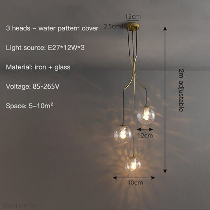 Alliyana Foyer & Staircase Chandelier 15" 16" 22"-Nobipets