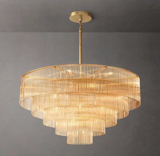 Amadeo Round Chandelier 48''D-Nobipets