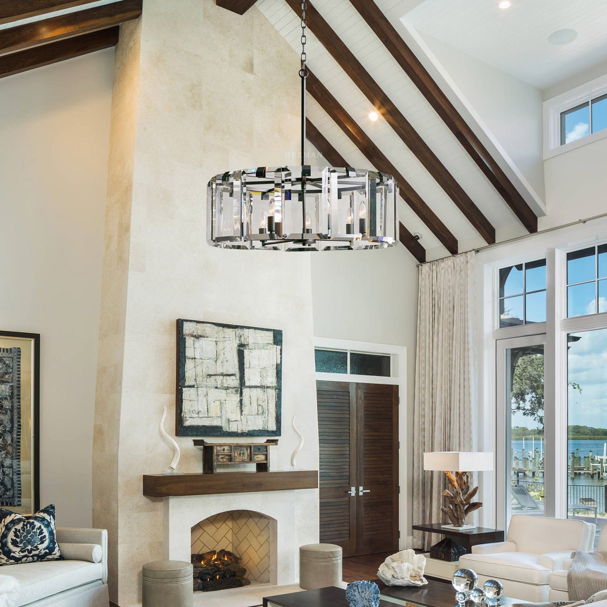 Amaya Round Chandelier 30" 38" 48"