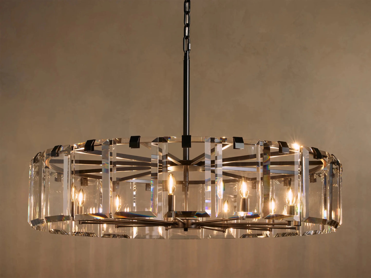 Amaya Round Chandelier 30" 38" 48"