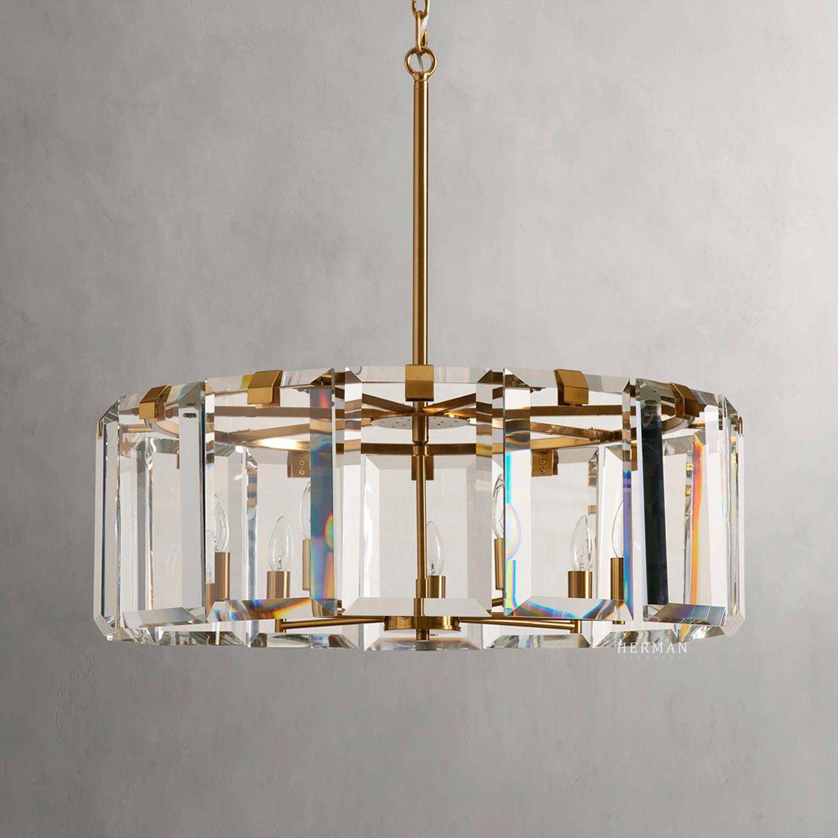Amaya Round Chandelier 30" 38" 48"