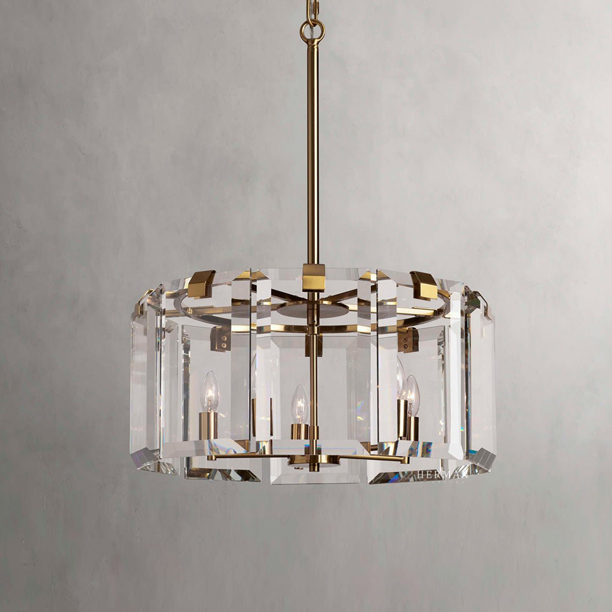 Amaya Round Chandelier 30" 38" 48"