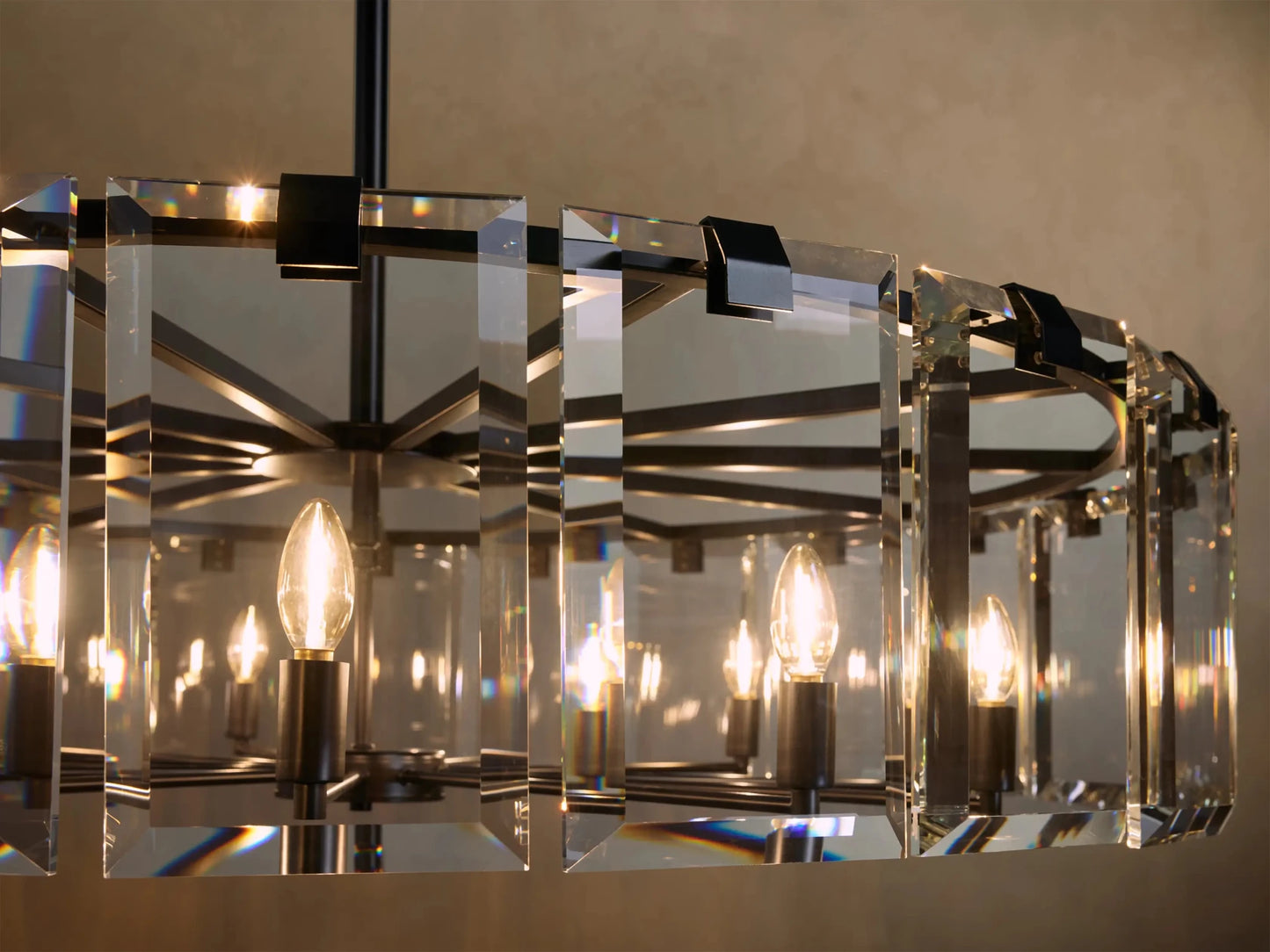 Amaya Round Chandelier 30" 38" 48"
