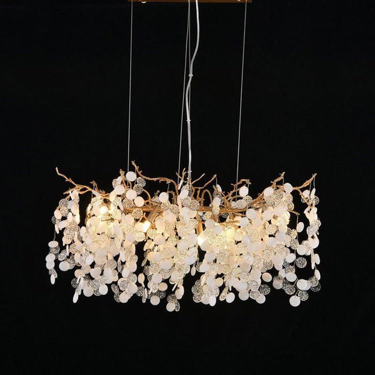 American Creative Brass Branch Chandelier-Nobipets