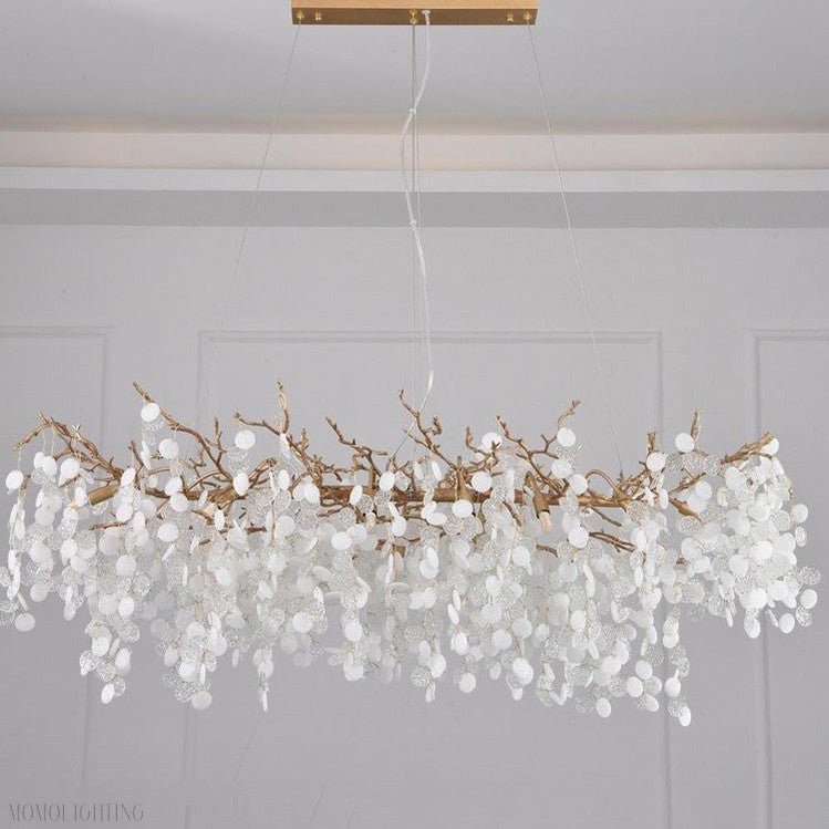 American Creative Brass Branch Chandelier-Nobipets