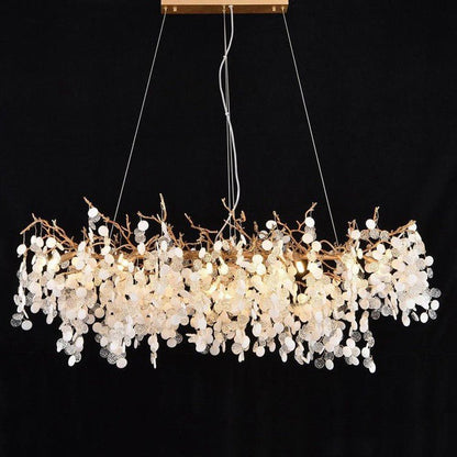 American Creative Brass Branch Chandelier-Nobipets