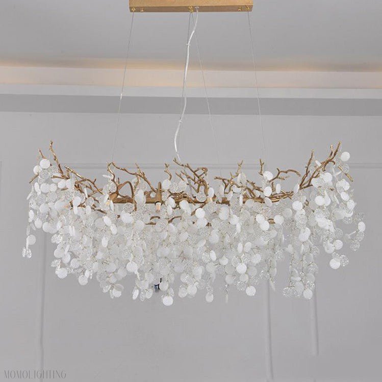American Creative Brass Branch Chandelier-Nobipets