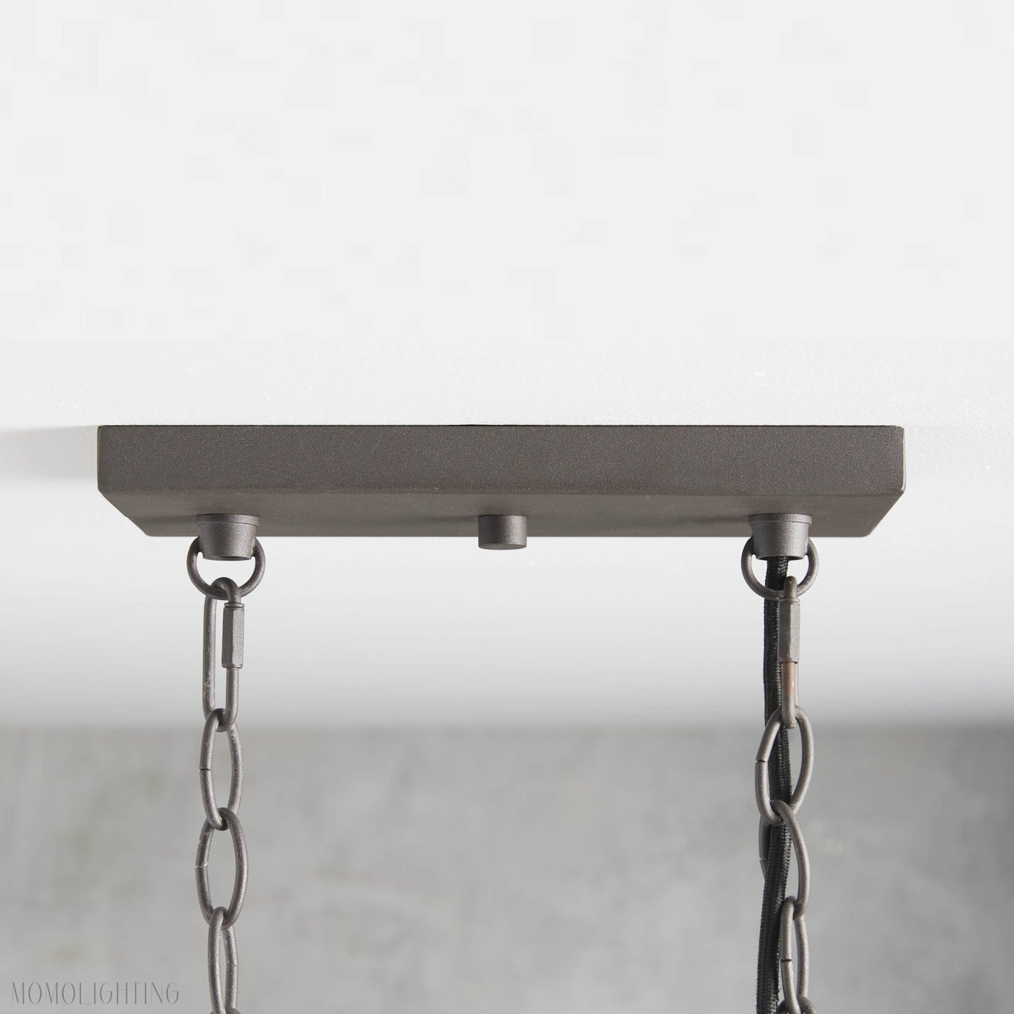 Andreas Glass Linear Chandelier Lighting-Nobipets