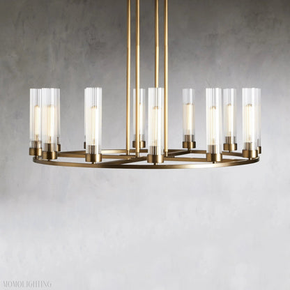 Andreas Round Chandelier Pendant Lighting-Nobipets