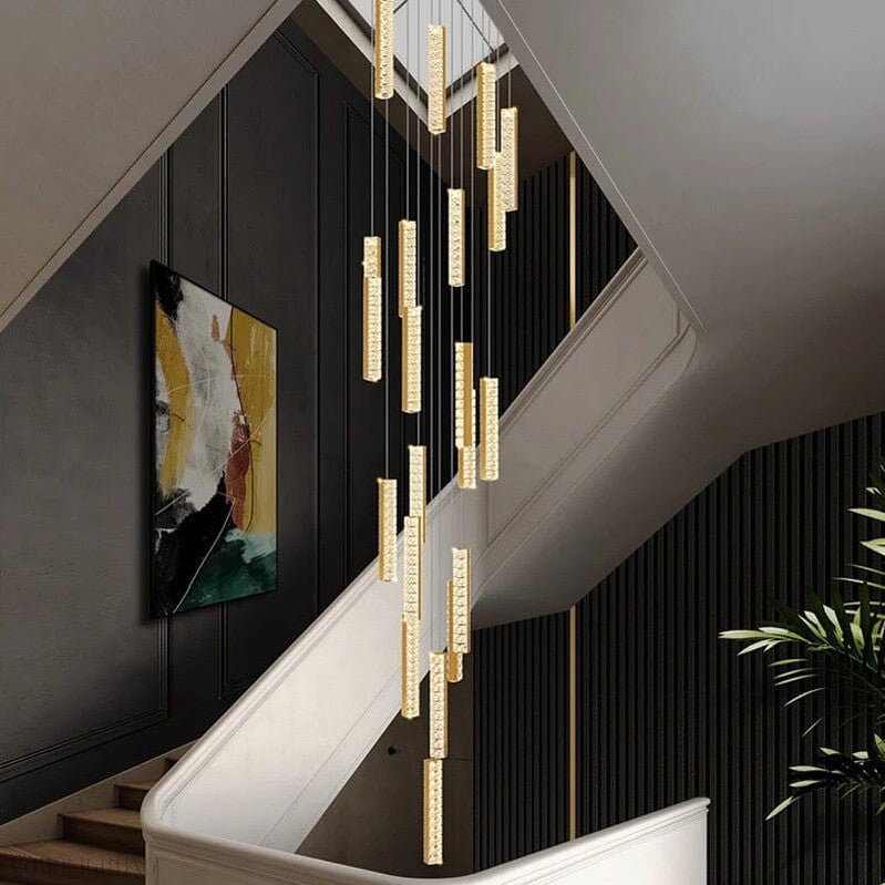 Angelica Foyer & Staircase Chandelier 19" 23" D-Nobipets