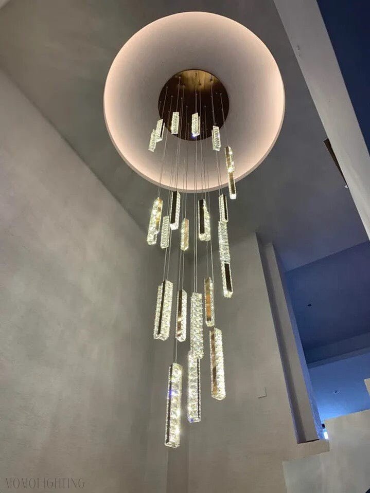Angelica Foyer & Staircase Chandelier 19" 23" D-Nobipets