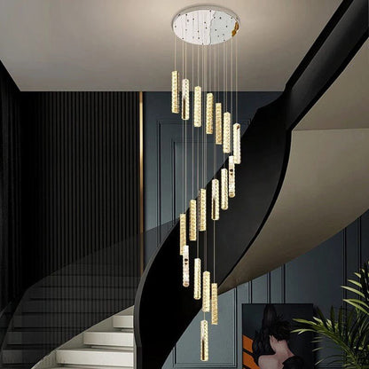 Angelica Foyer & Staircase Chandelier 19" 23" D-Nobipets
