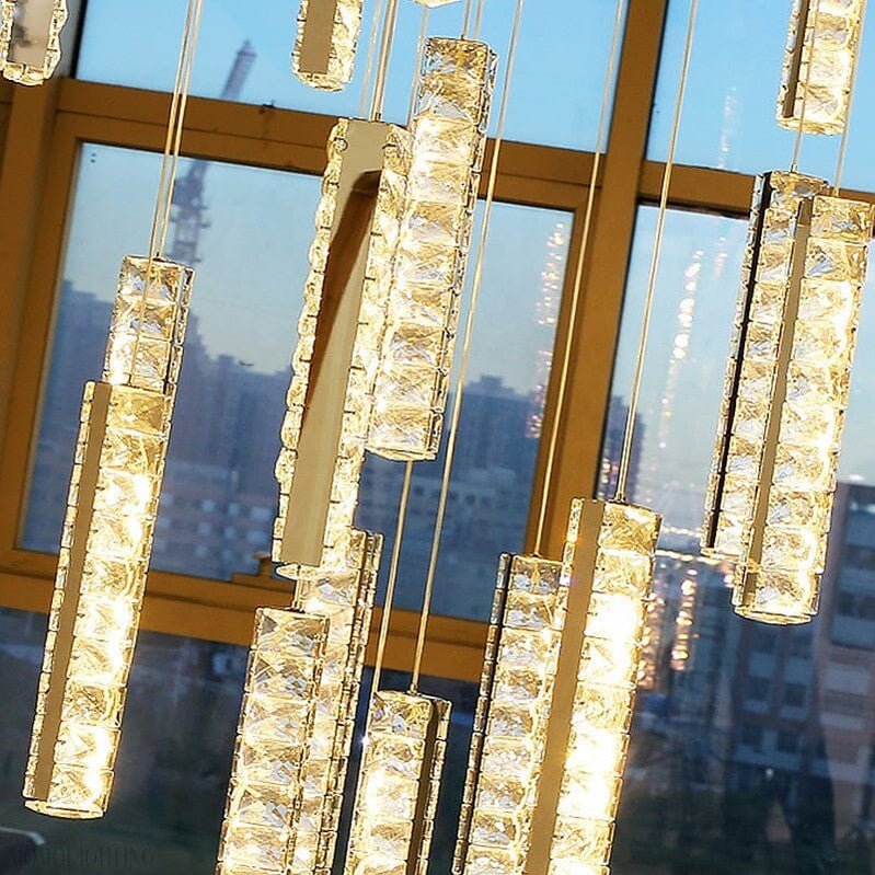 Angelica Foyer & Staircase Chandelier 19" 23" D-Nobipets