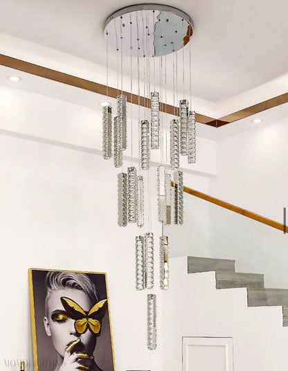Angelica Foyer & Staircase Chandelier 19" 23" D-Nobipets