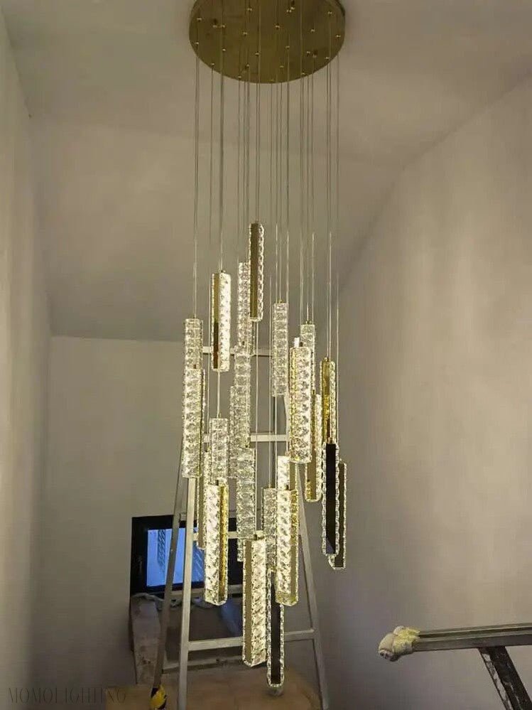 Angelica Foyer & Staircase Chandelier 19" 23" D-Nobipets