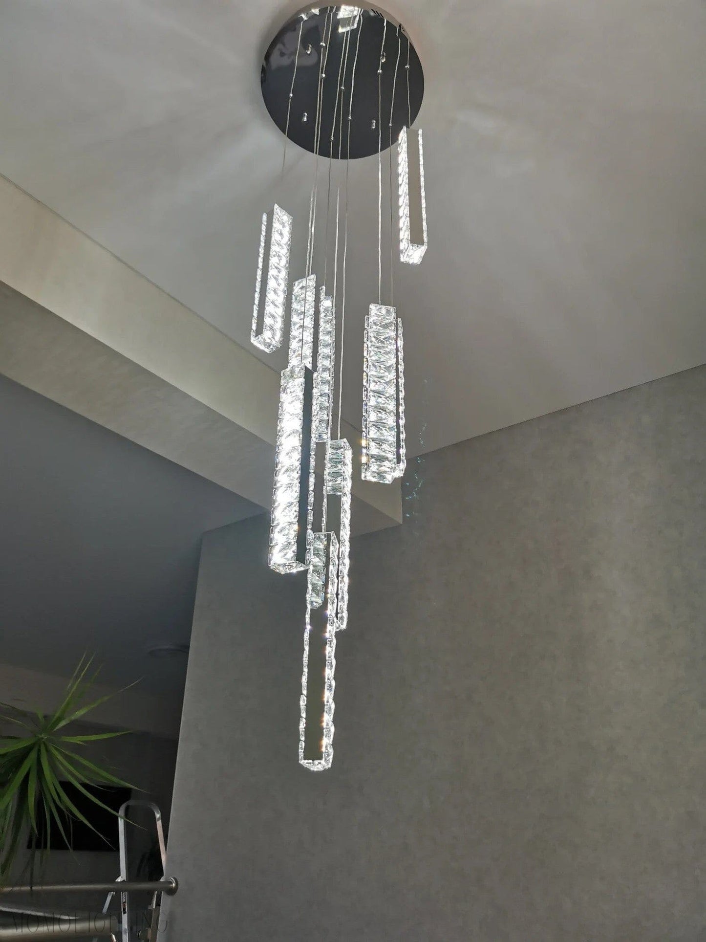 Angelica Foyer & Staircase Chandelier 19" 23" D-Nobipets