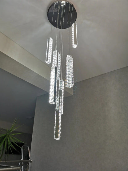 Angelica Foyer & Staircase Chandelier 19" 23" D-Nobipets