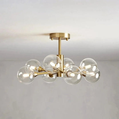 Apollo Modern Glass Ball Flushmount 20''36''47''