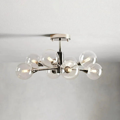 Apollo Modern Glass Ball Flushmount 20''36''47''