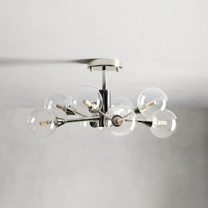 Apollo Modern Glass Ball Flushmount 20''36''47''