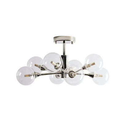 Apollo Modern Glass Ball Flushmount 20''36''47''
