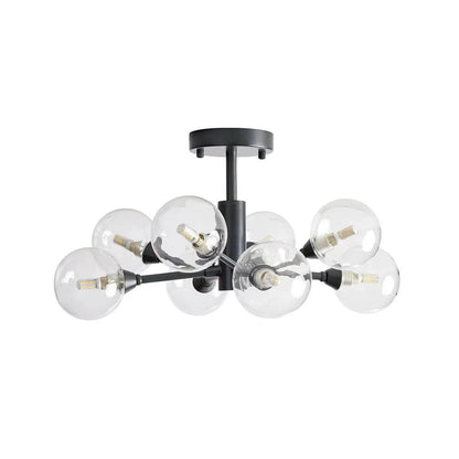 Apollo Modern Glass Ball Flushmount 20''36''47''