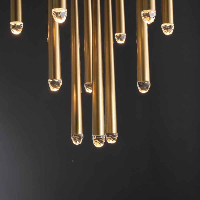 Aquitain Cluster Round Chandelier-Nobipets