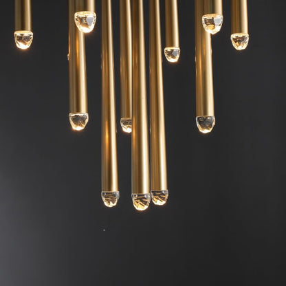 Aquitain Cluster Round Chandelier-Nobipets