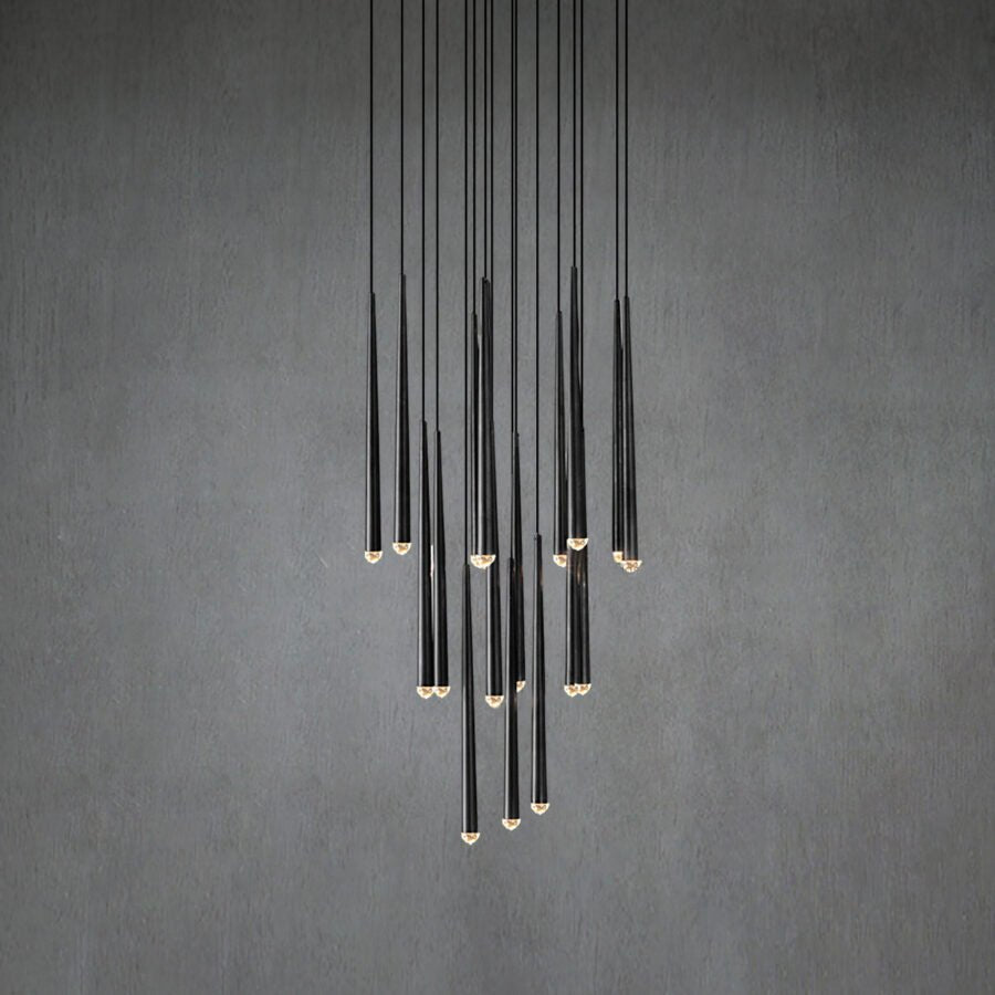 Aquitain Cluster Round Chandelier-Nobipets