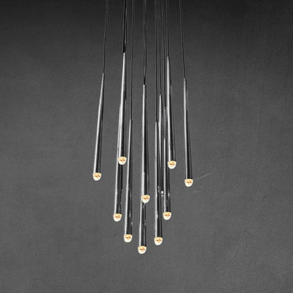Aquitain Cluster Round Chandelier-Nobipets