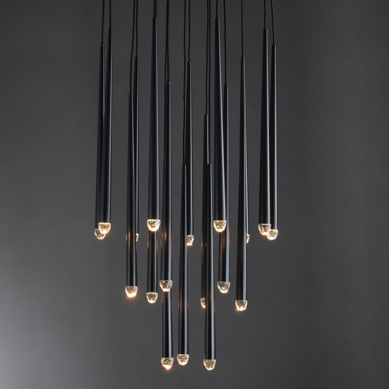 Aquitain Cluster Round Chandelier-Nobipets