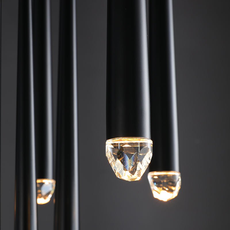 Aquitain Cluster Round Chandelier-Nobipets