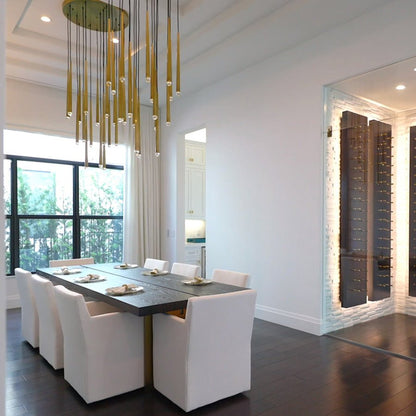 Aquitain Cluster Round Chandelier-Nobipets