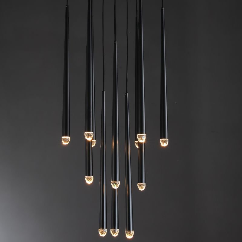 Aquitain Cluster Round Chandelier-Nobipets