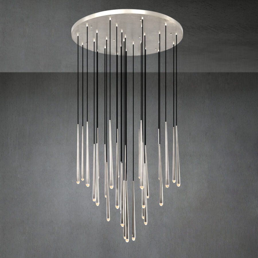 Aquitain Cluster Round Chandelier-Nobipets