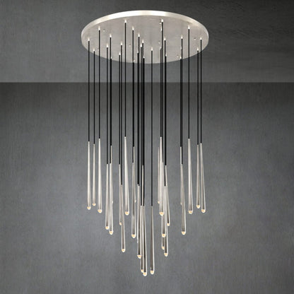 Aquitain Cluster Round Chandelier-Nobipets