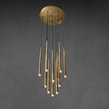Aquitain Cluster Round Chandelier-Nobipets