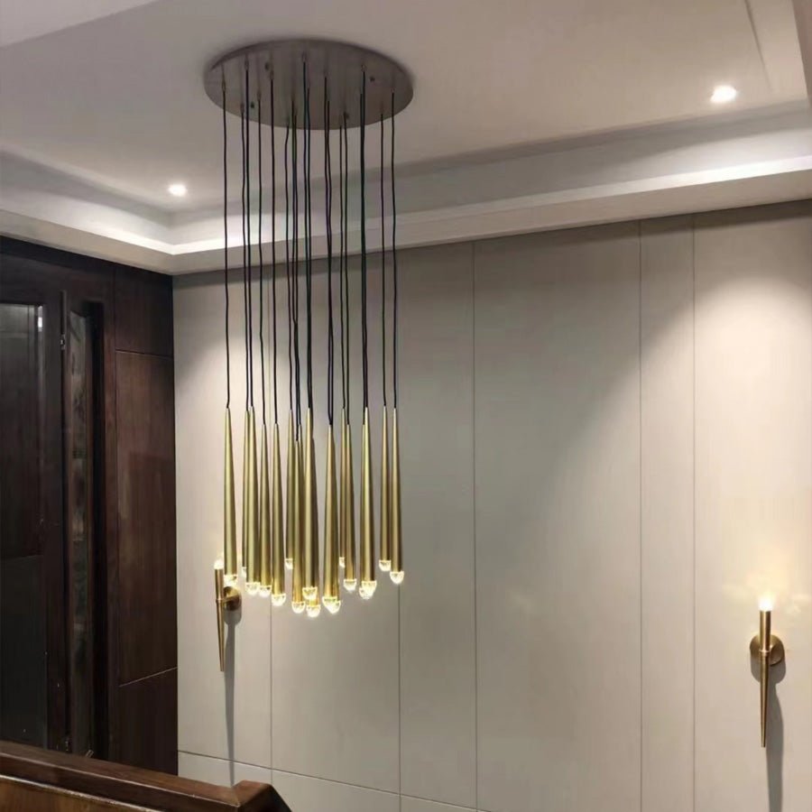 Aquitain Cluster Round Chandelier-Nobipets
