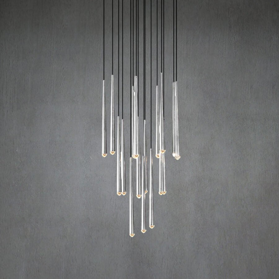 Aquitain Cluster Round Chandelier-Nobipets