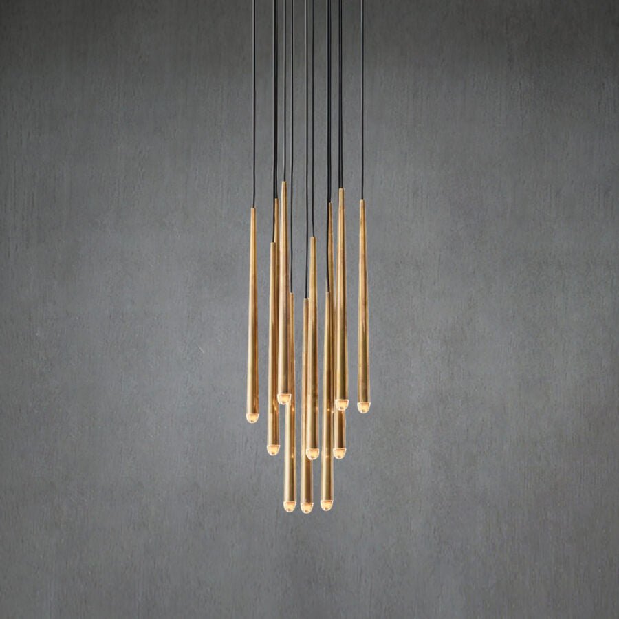 Aquitain Cluster Round Chandelier-Nobipets