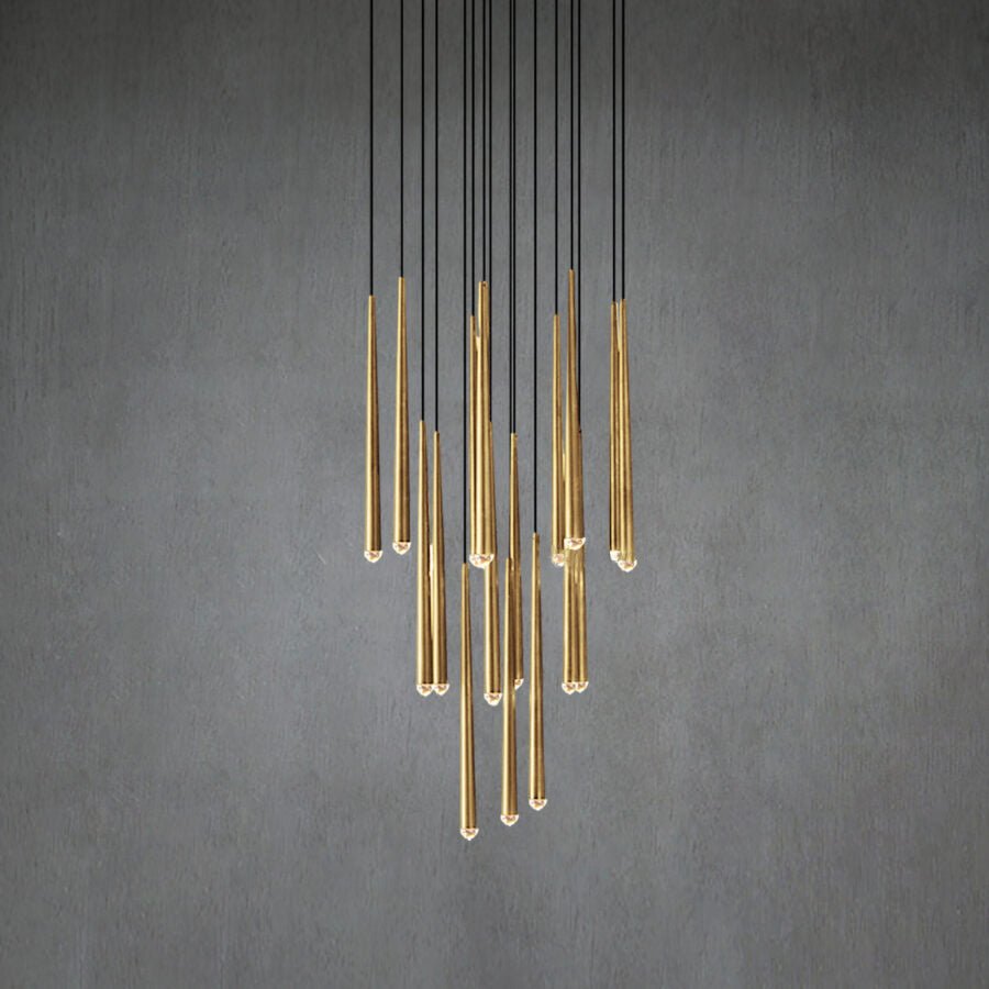Aquitain Cluster Round Chandelier-Nobipets