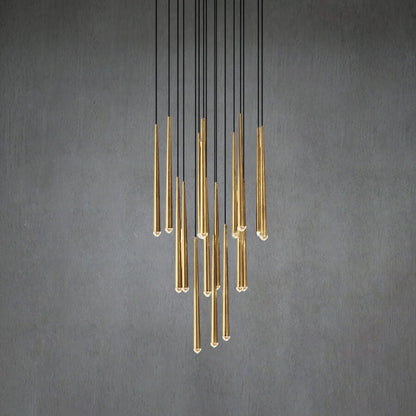 Aquitain Cluster Round Chandelier-Nobipets
