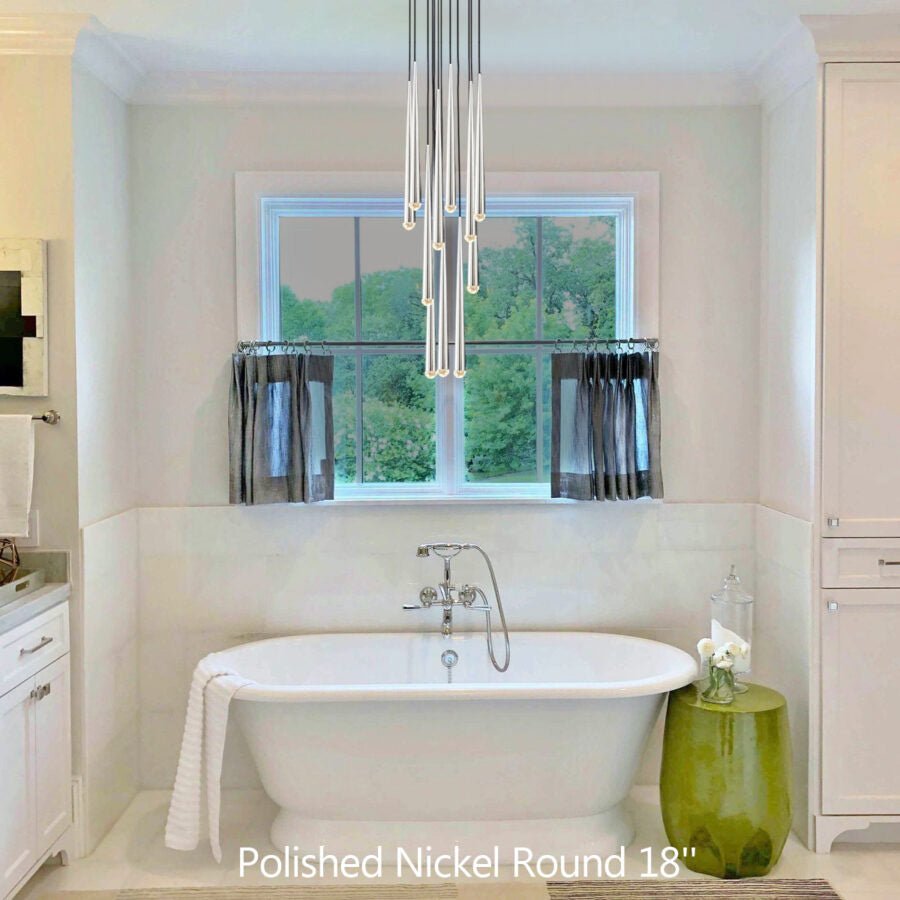 Aquitain Cluster Round Chandelier-Nobipets