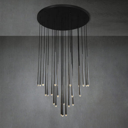 Aquitain Cluster Round Chandelier-Nobipets