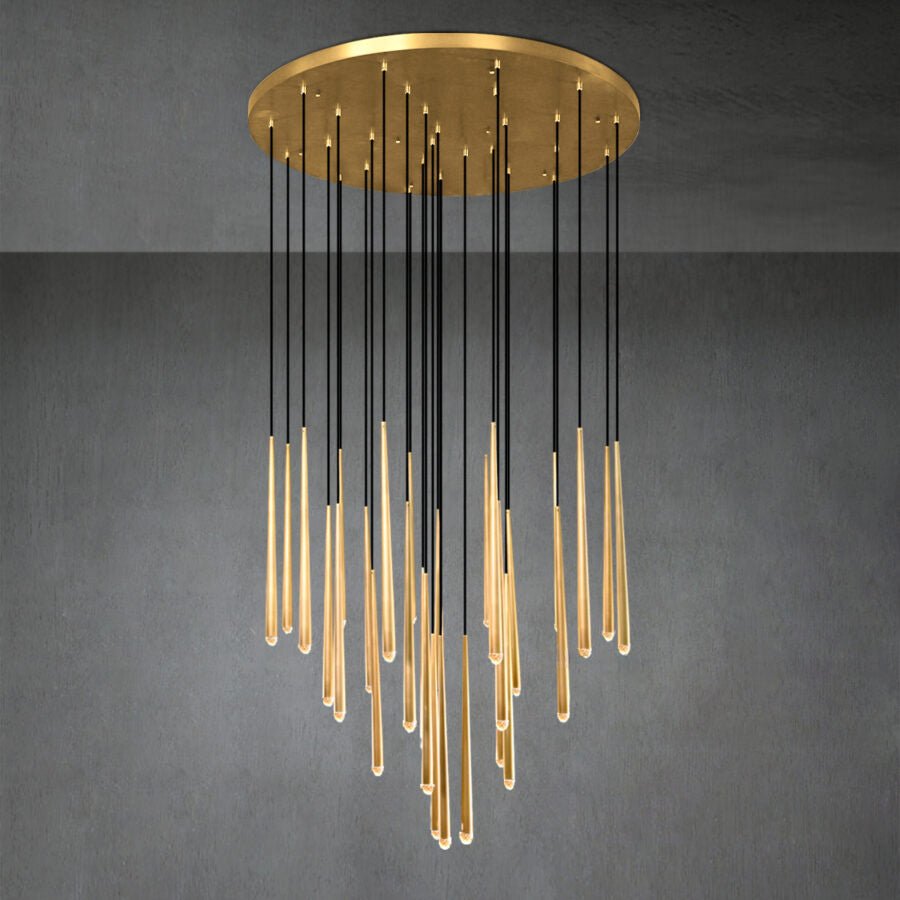 Aquitain Cluster Round Chandelier-Nobipets