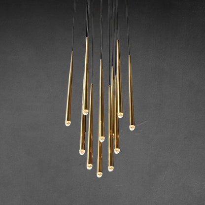 Aquitain Cluster Round Chandelier-Nobipets