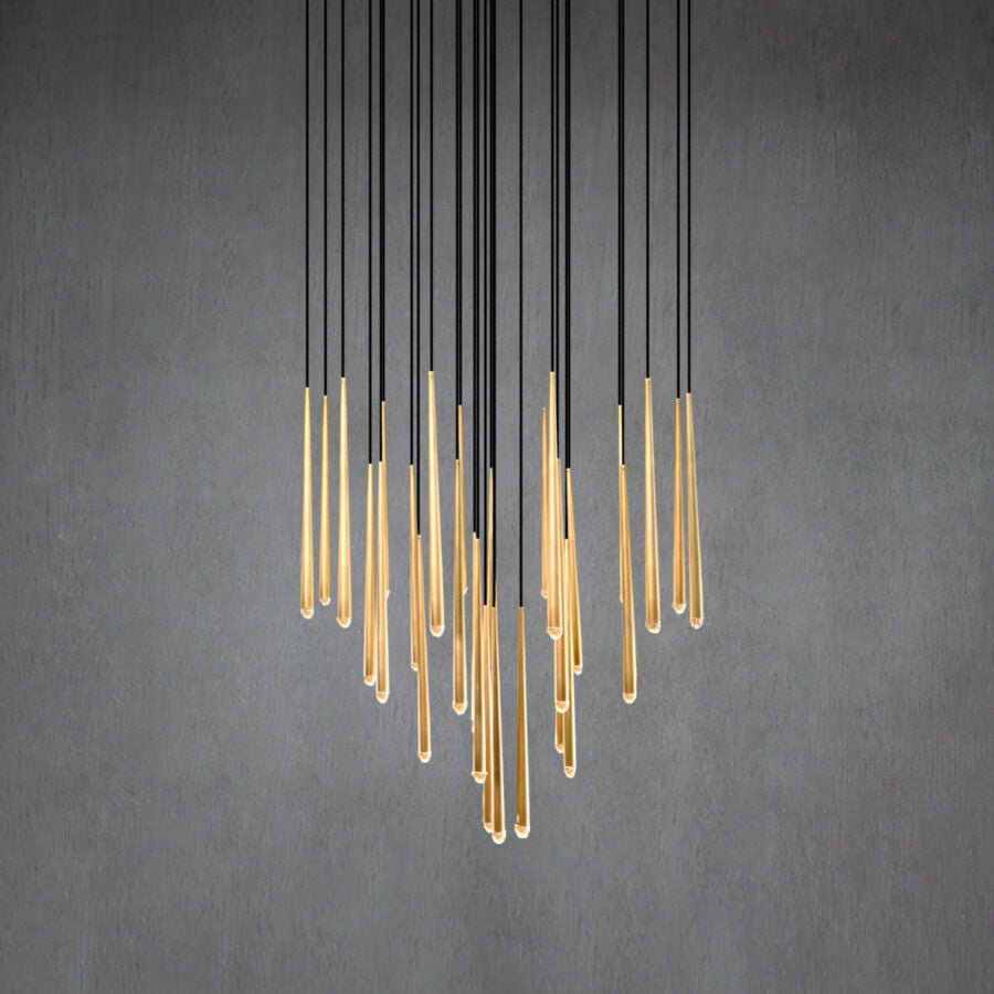Aquitain Cluster Round Chandelier-Nobipets