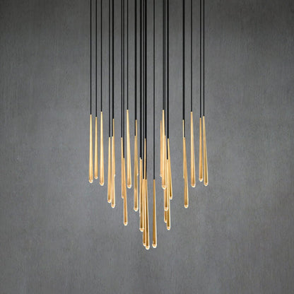 Aquitain Cluster Round Chandelier-Nobipets