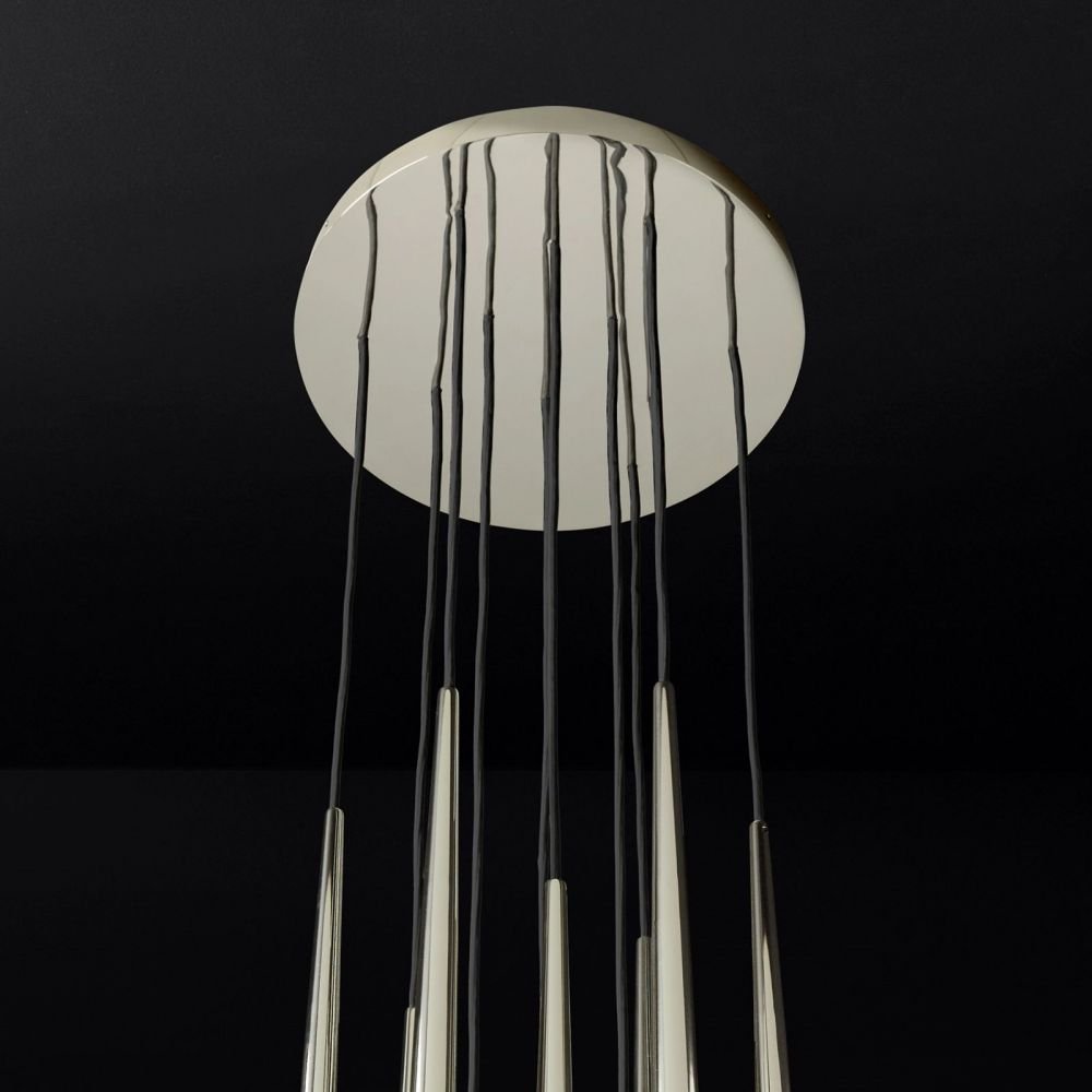 Aquitain Cluster Round Chandelier-Nobipets